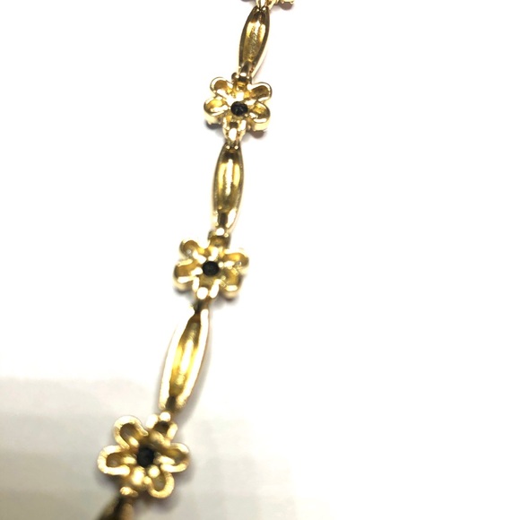 Gold tone 925 Silver Bracelet - Picture 3 of 4